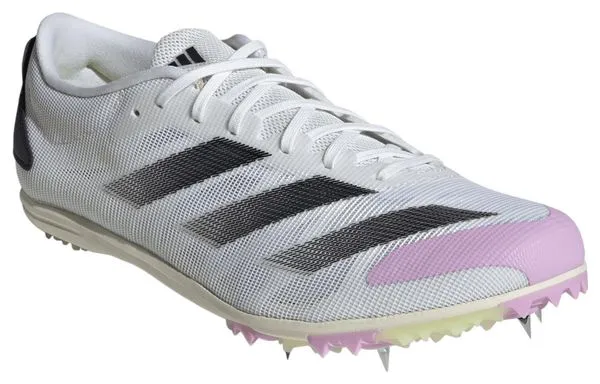 adidas Performance adizero XCS White Green Pink Unisex Track & Field Shoes