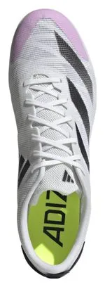 adidas Performance adizero XCS White Green Pink Unisex Track & Field Shoes