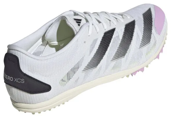 adidas Performance adizero XCS White Green Pink Unisex Track & Field Shoes