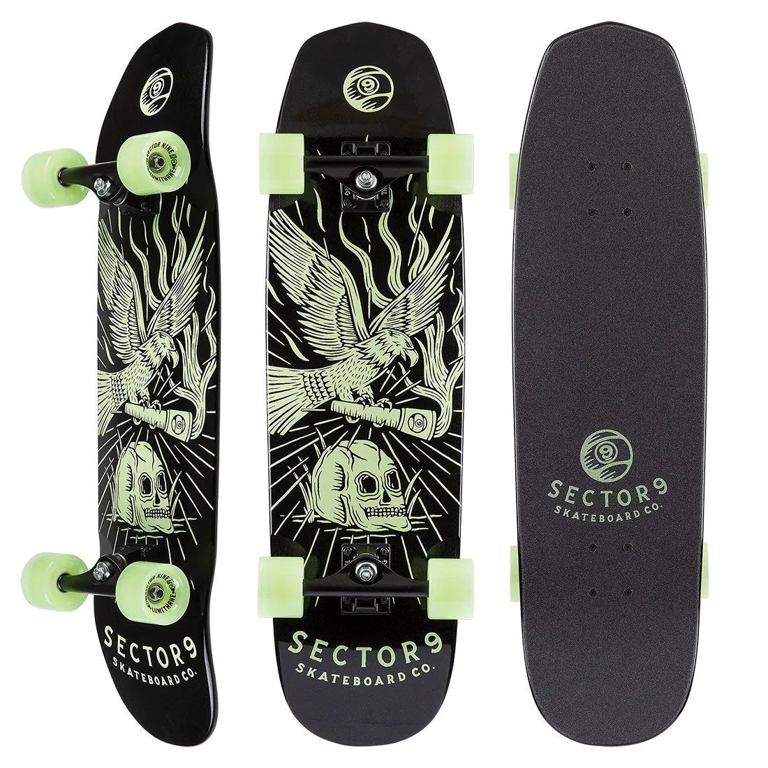 SECTOR 9 - LUMISKATE PHEONIX 33" COMPLETE