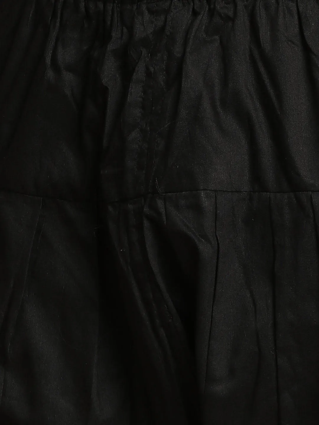 Vastramay Black Mirror Kurta With Patiala